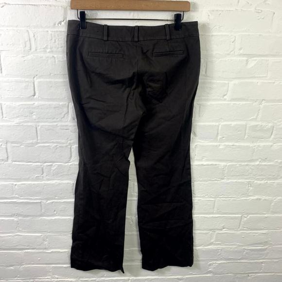 Ann Taylor Women's Modern Straight Leg Dress Pant Low-Rise Black Size 4P - Picture 2 of 5